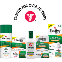 Bactine MAX en botiquín familiar listo para emergencias y uso diario