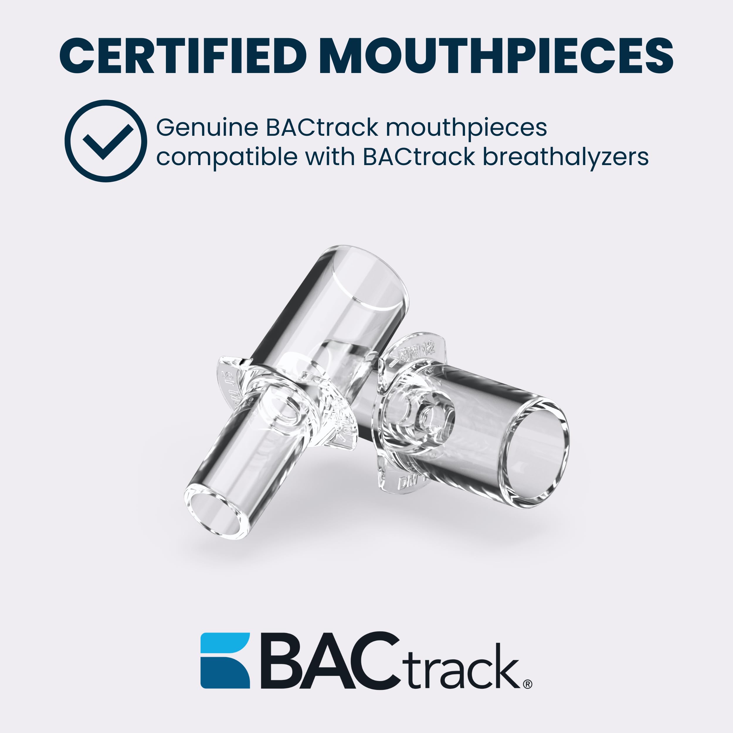 BACtrack boquillas en empaques individuales, higiene garantizada