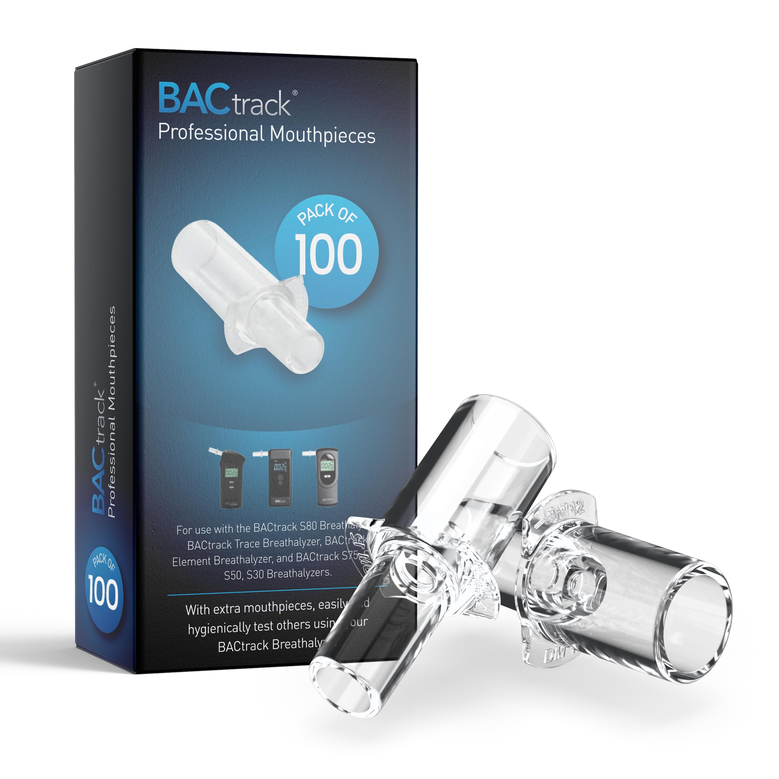 BACtrack boquilla frontal del paquete, ajuste seguro