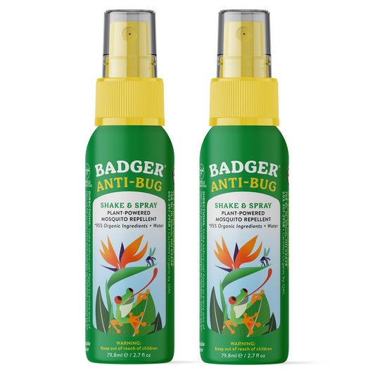 Badger frontal del envase mostrando diseño y facilidad de uso