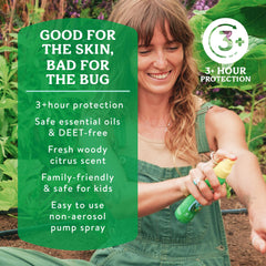 Badger detalle de textura del spray que muestra atomización fina