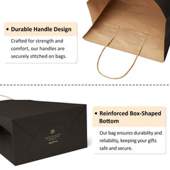 BagDream bolsa con sello y etiqueta aplicada, personalización fácil para marca
