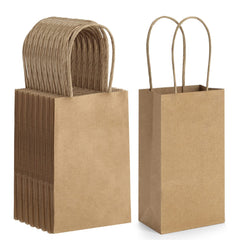 BagDream frente paquete 50 bolsas marrones muestra presentación elegante