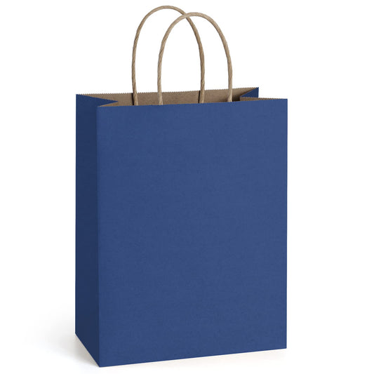 BagDream vista frontal del paquete azul marino con apariencia profesional y sostenible