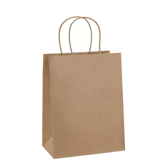 BagDream vista frontal del paquete de bolsas marrones mostrando diseño limpio y utilidad