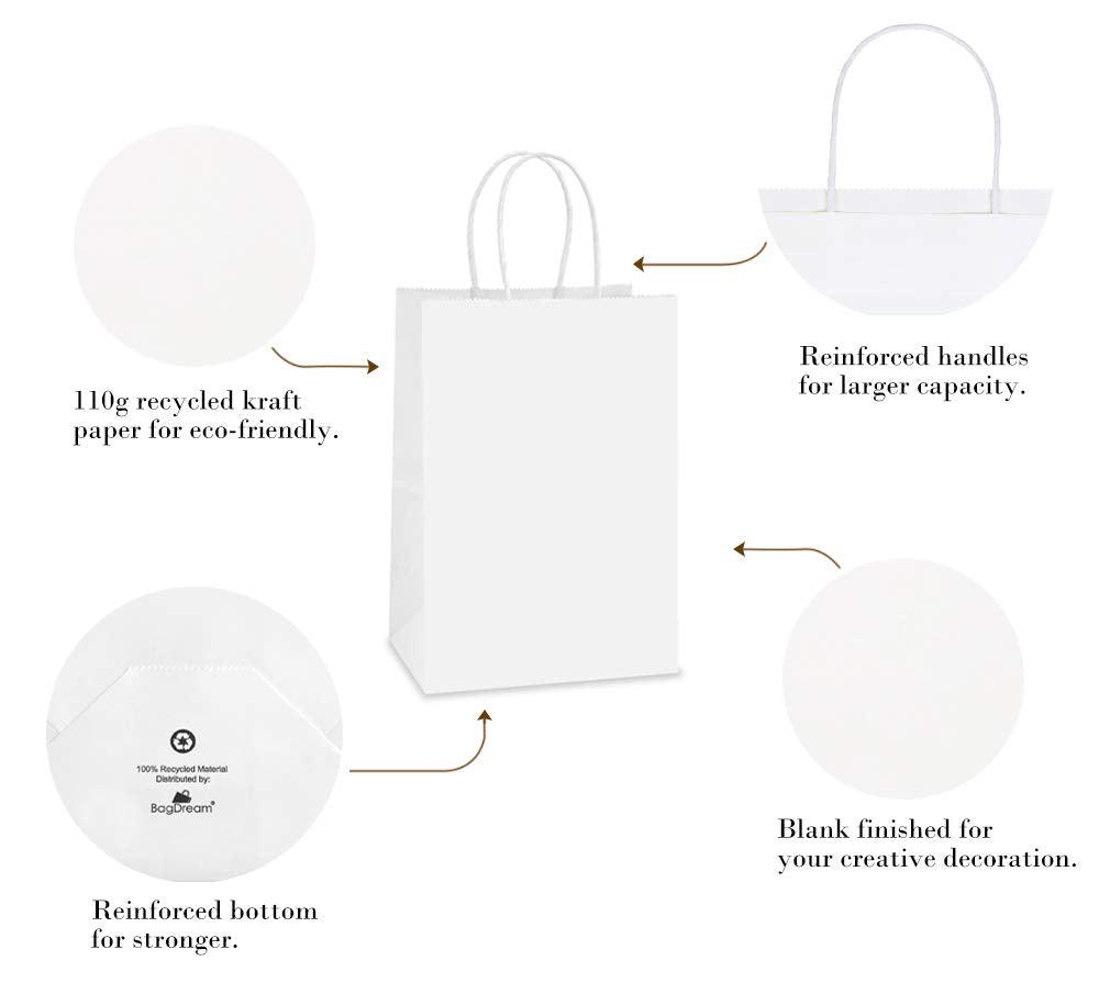 BagDream superficie blanca lisa ideal para personalizar con logo o pintura
