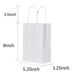 bagmad textura del papel kraft blanco 100 GSM que transmite mayor grosor y acabado limpio