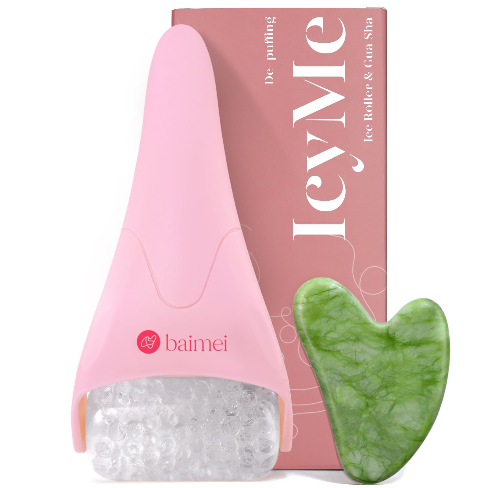 BAIMEI packaging frontal del set IcyMe mostrando diseño y regalo