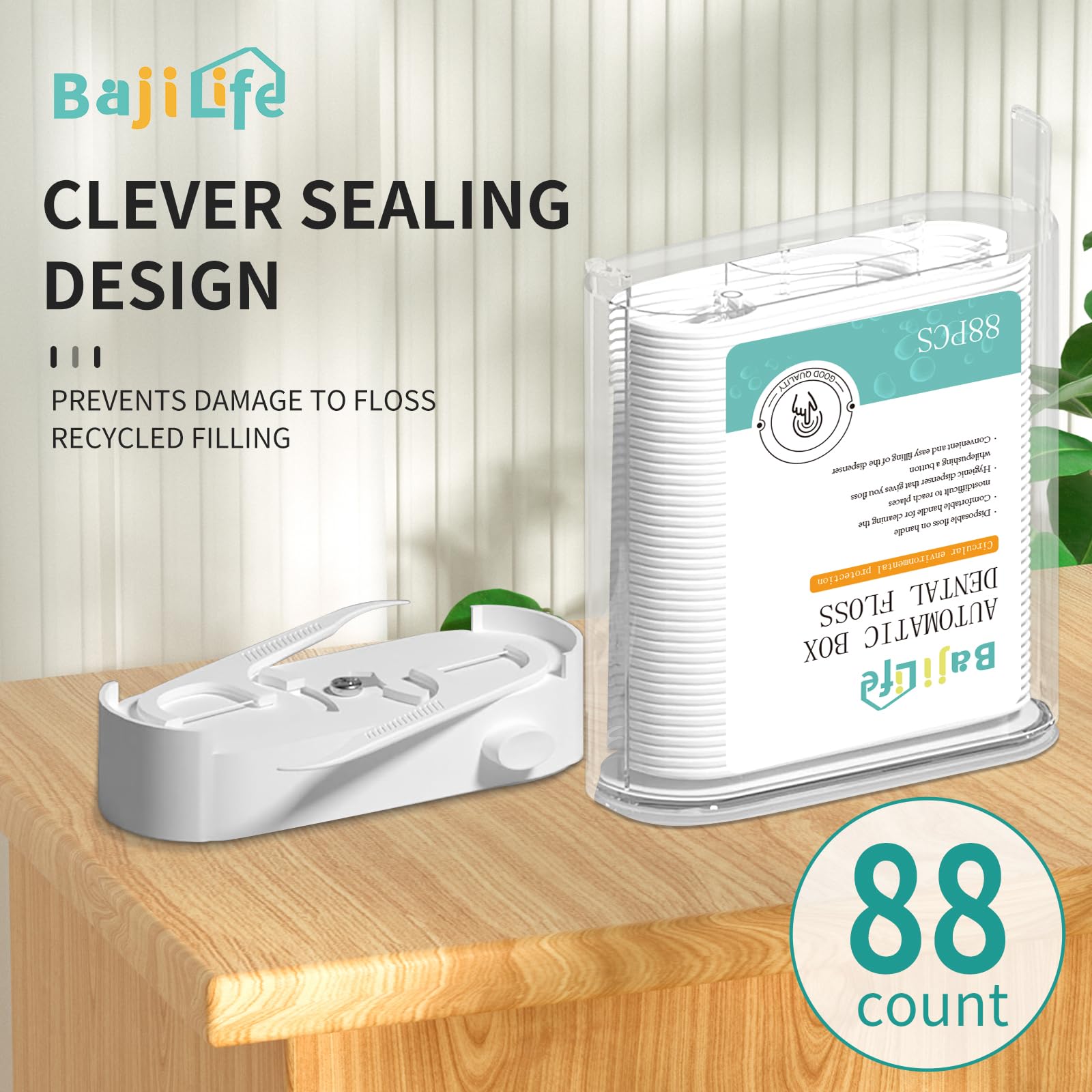 bajilife detalle del mecanismo de expulsión para extracción rápida y limpia