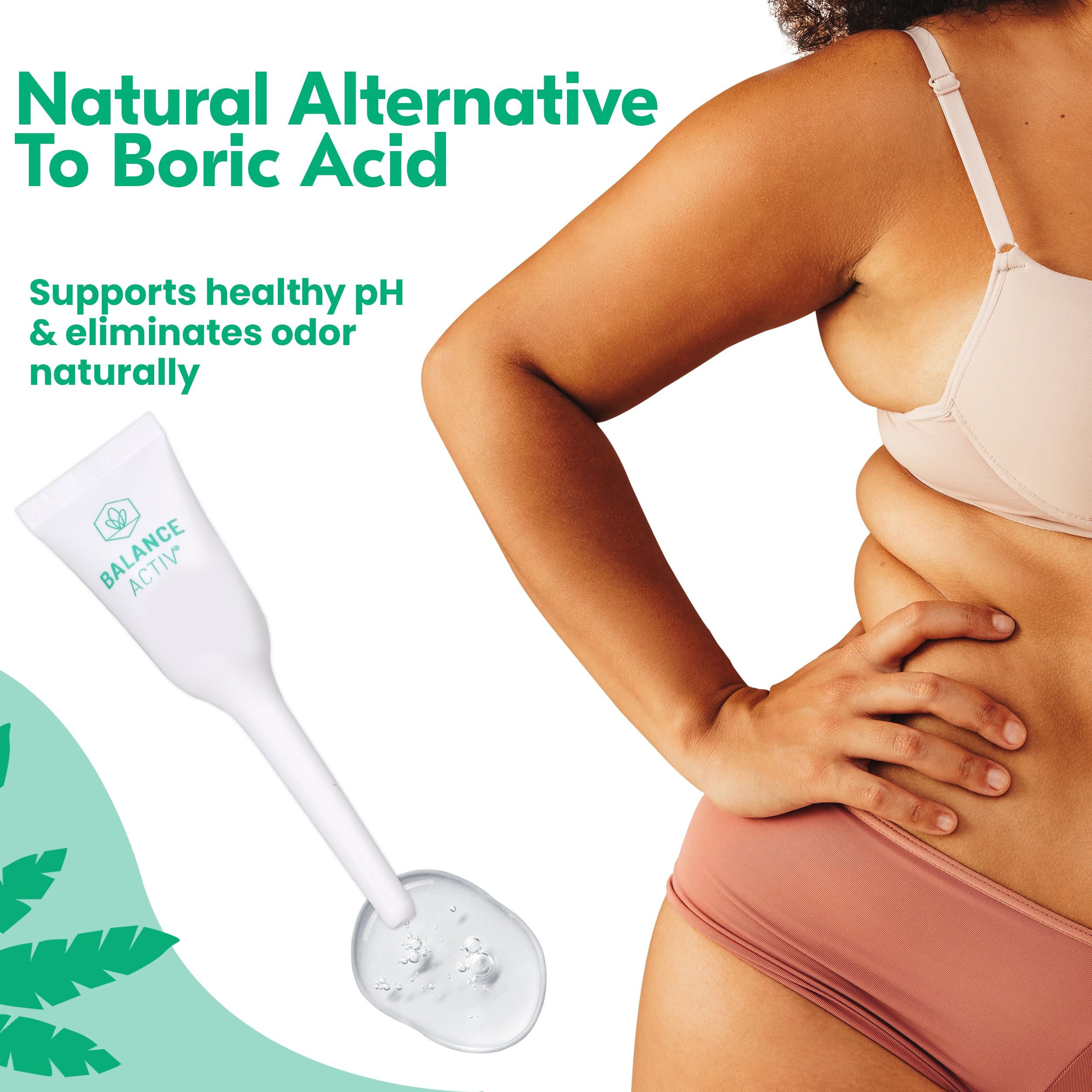 Balance Activ textura del gel en primer plano mostrando consistencia suave y sensación calmante
