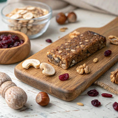 Balanced Tiger barra-chaga: sabor delicioso para merienda revitalizante.