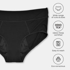 Bambody etiqueta que indica libre de PFAS y certificaciones seguras