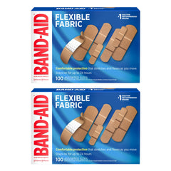 Band-Aid empaque doble mostrando cantidad y surtido, protección práctica