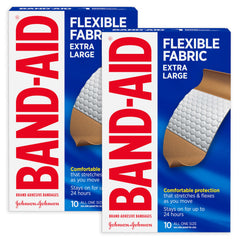 Band-Aid empaque frontal mostrando cantidad y formato, protección confiable