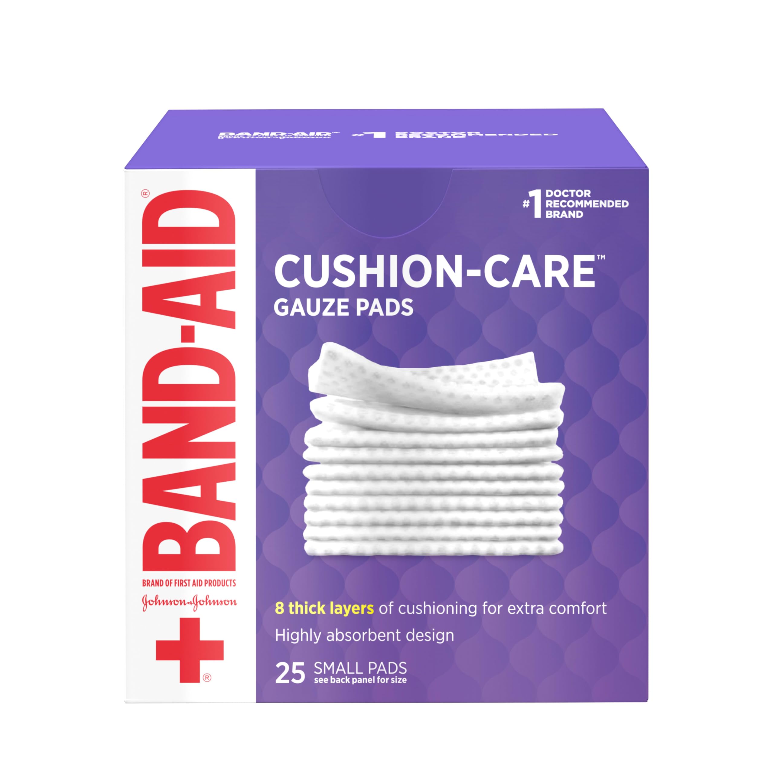 Band-Aid gasa colocada en un corte para protección y amortiguación