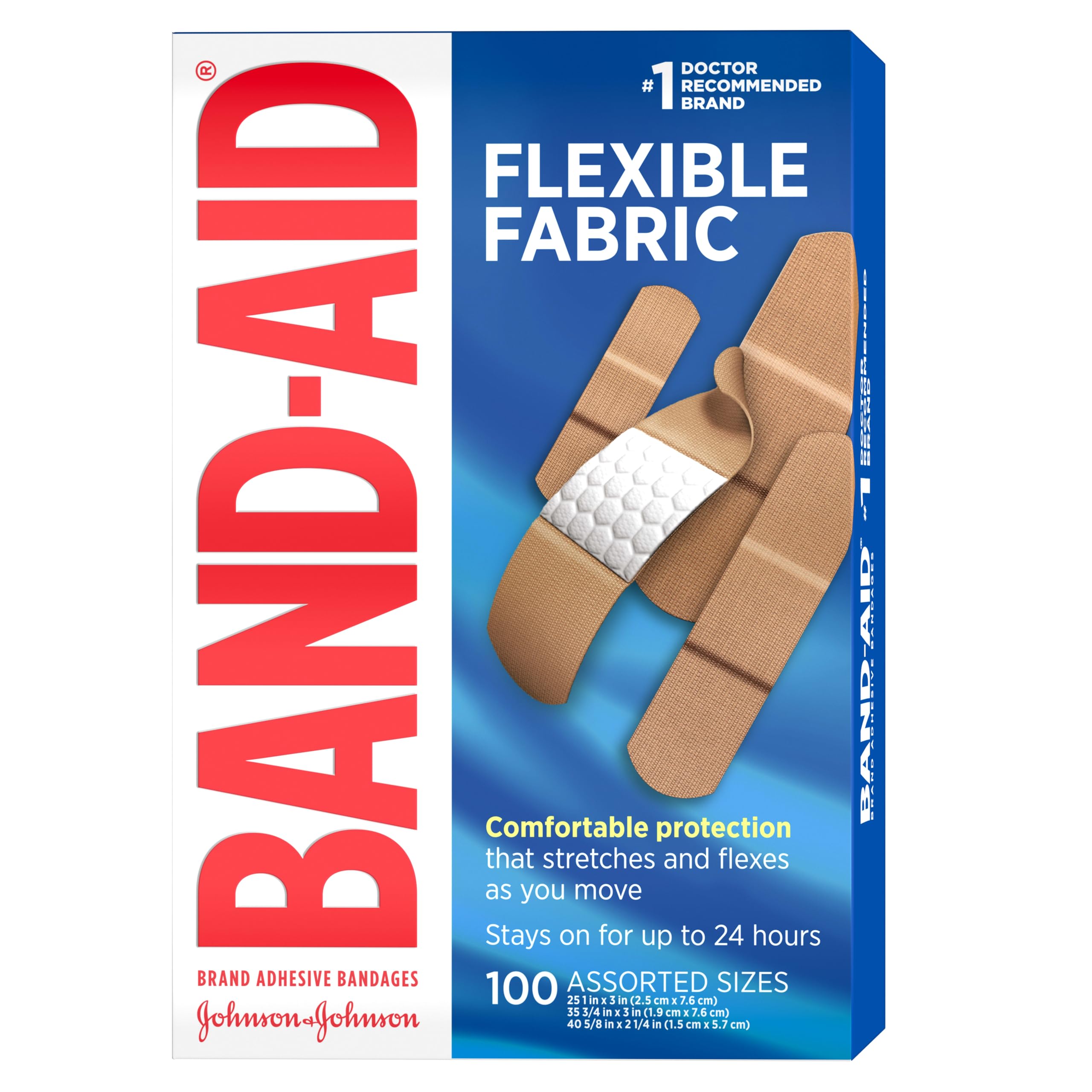 Band-Aid etiqueta y empaquetado con información de elegibilidad HSA FSA