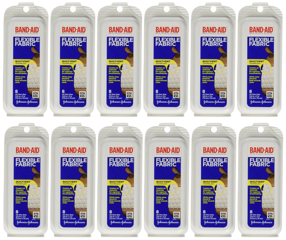 Band-Aid empaque frontal mostrando el travel pack y su portabilidad