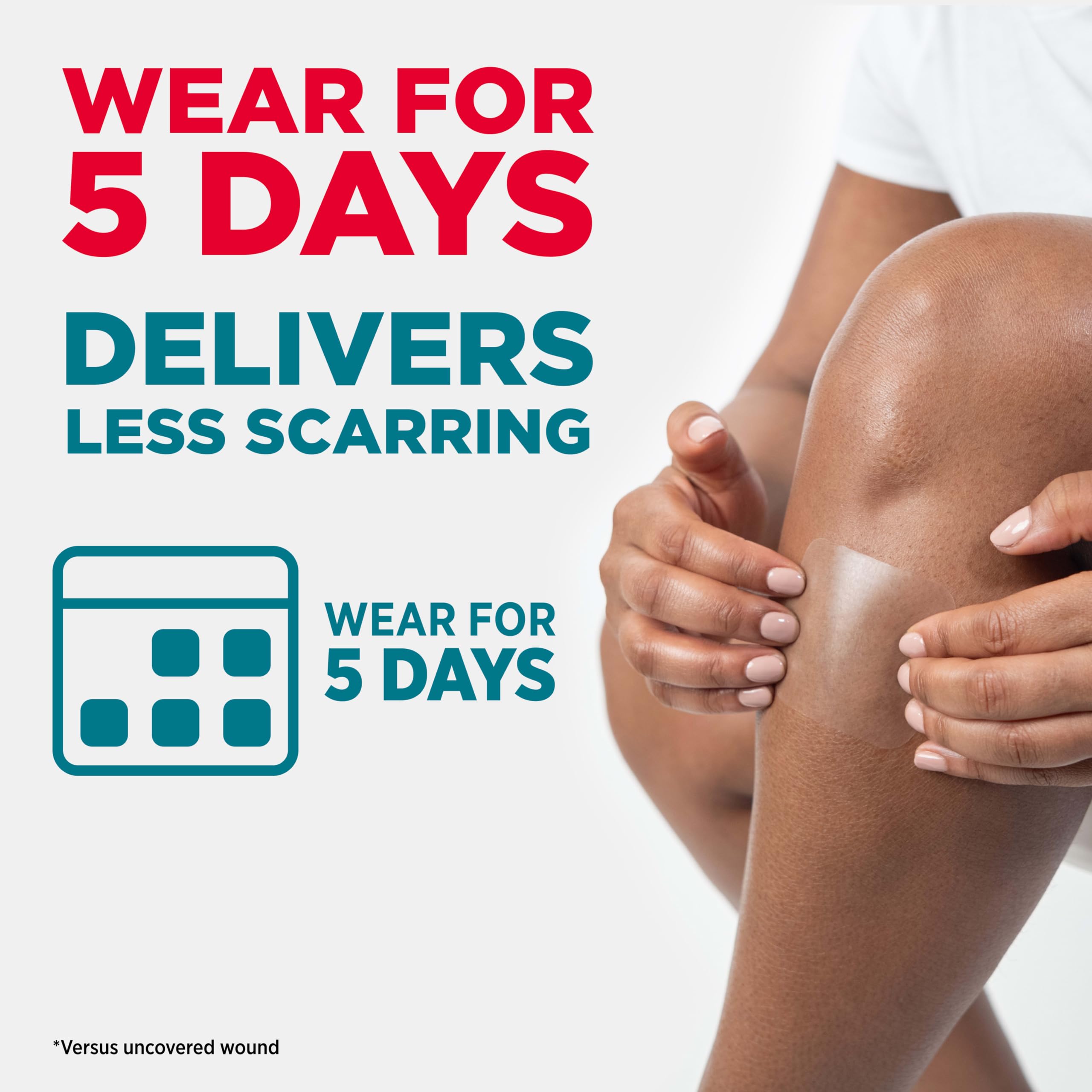 Band-Aid Pro Heal núcleo hidrocoloide detalle que absorbe fluidos