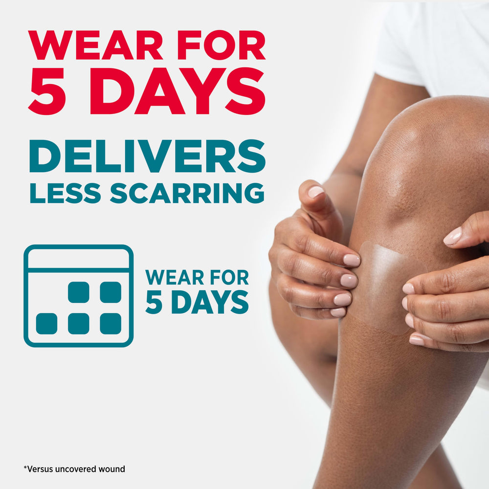 Band-Aid Pro Heal núcleo hidrocoloide detalle que absorbe fluidos