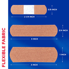 Band-Aid vendaje aplicado en la mano, sujeción cómoda y movilidad