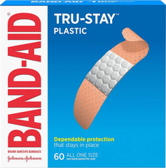 Detalle de la almohadilla no adherente Band-Aid que evita molestias