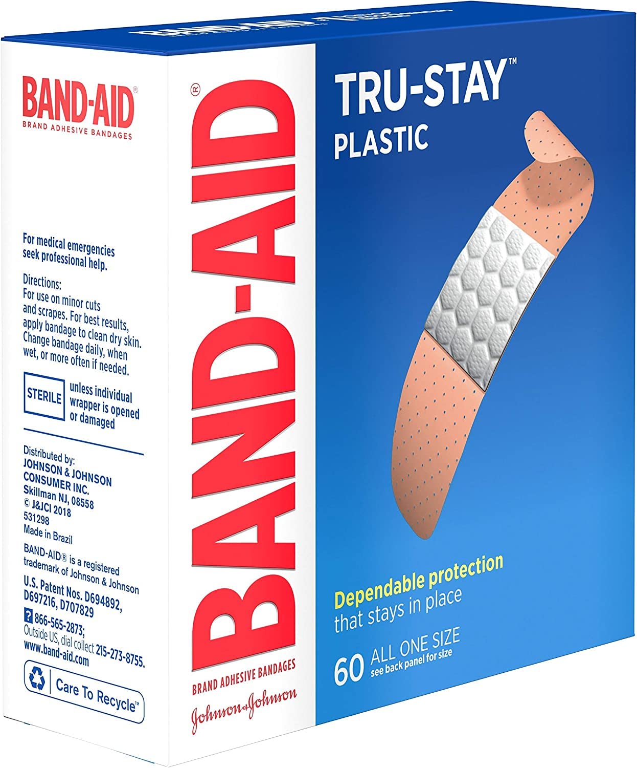 Sobre individual estéril Band-Aid listo para aplicación higiénica
