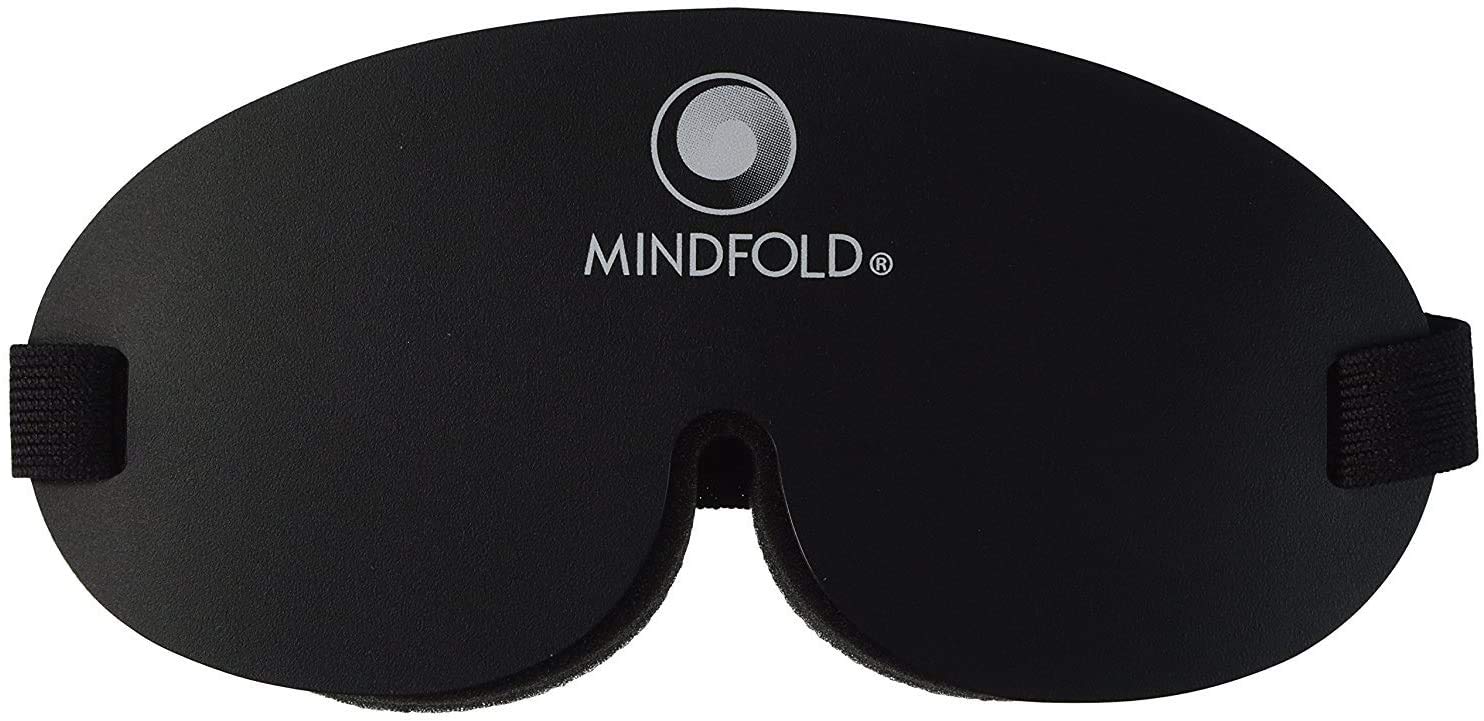 Bangerz Sunz Mindfold vista frontal que muestra bloqueo total y comodidad
