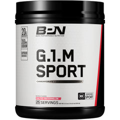 BARE PERFORMANCE NUTRITION bote frontal que muestra etiqueta y beneficio de resistencia