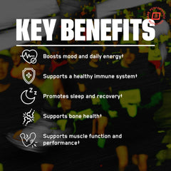 BARE PERFORMANCE NUTRITION frasco abierto con cápsulas en mano para consumo diario
