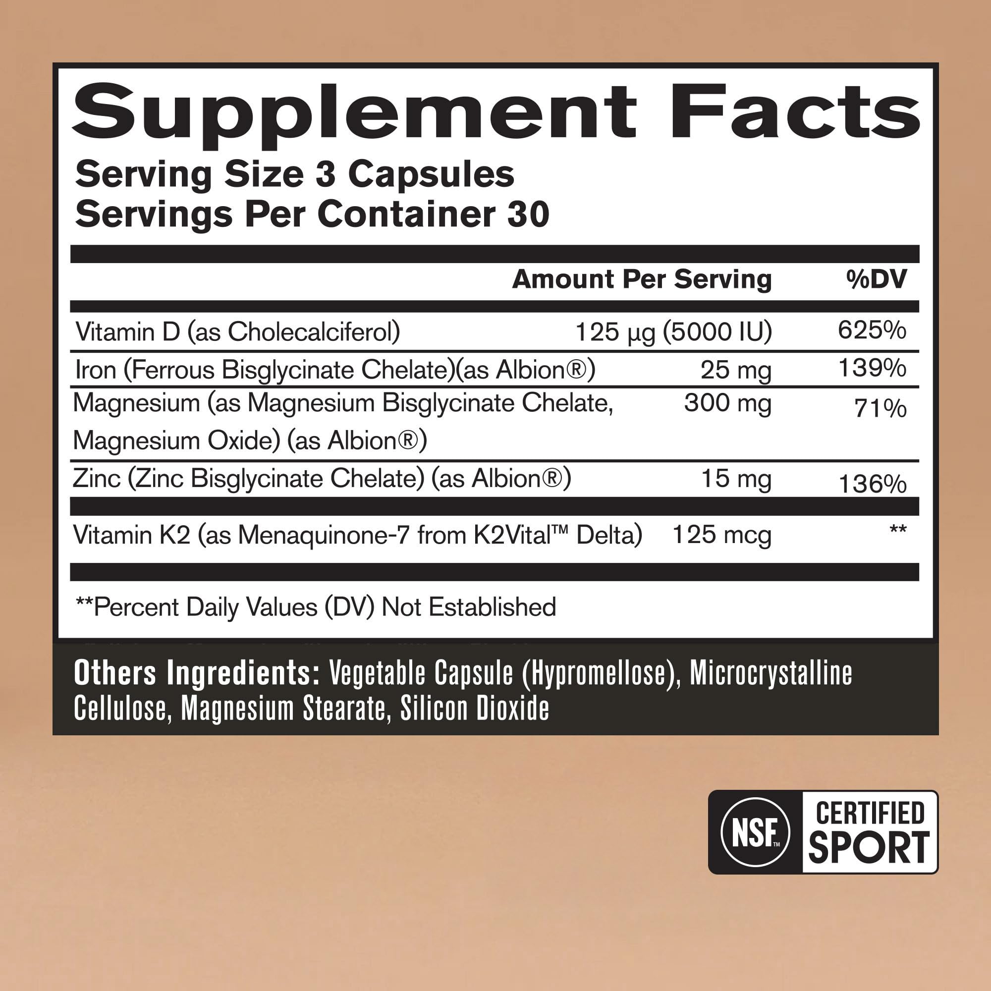 BARE PERFORMANCE NUTRITION detalle de cápsulas resaltando textura y dosificación