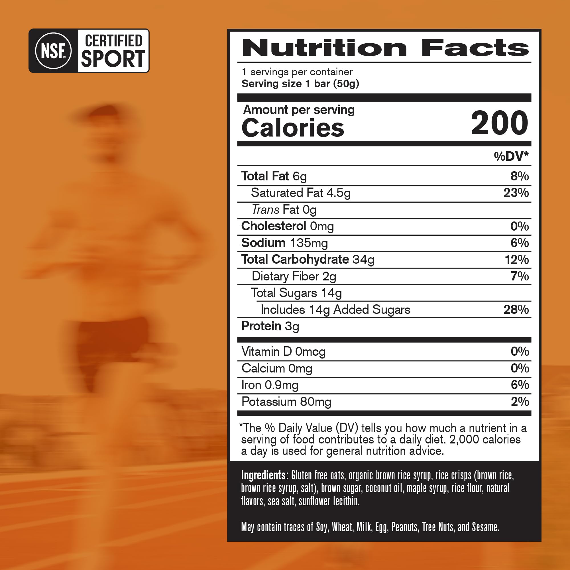 BARE PERFORMANCE NUTRITION detalle de la textura de avena para fácil digestión y liberación sostenida