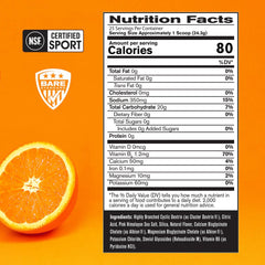 BARE PERFORMANCE NUTRITION primer plano del polvo para energía y mezcla rápida
