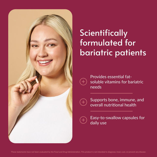 Bariatric Advantage detalle de cápsula para ver textura y fácil de tragar