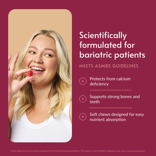 Bariatric Advantage detalle de textura del masticable, calidad y sabor