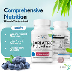 Bariatric Choice comparación de tamaño para visualizar la tableta y facilitar la toma