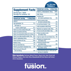 Bariatric Fusion etiqueta con ingredientes, transparencia y trazabilidad