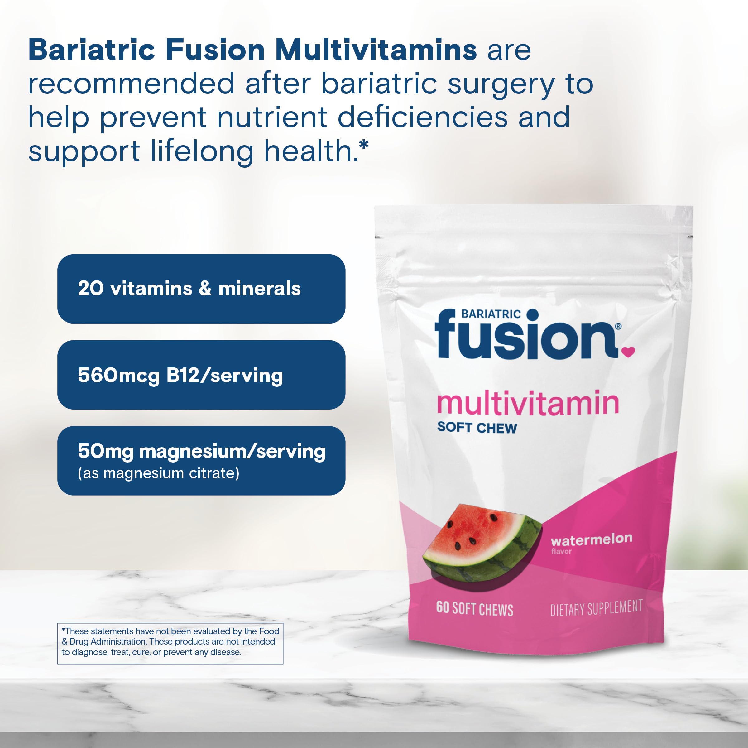 Comparación de tamaño Bariatric Fusion junto a una moneda para mostrar la escala práctica del producto
