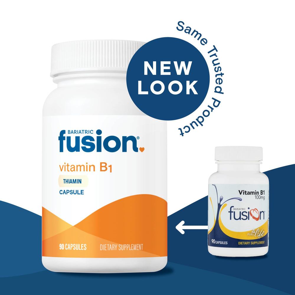 Detalle del sello 'Made in USA' en producto Bariatric Fusion para confianza de fabricación