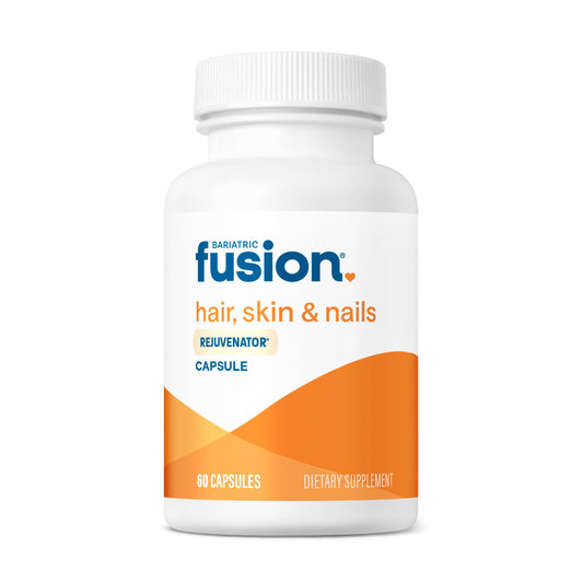 Bariatric Fusion frasco frontal mostrando etiqueta y beneficios visibles