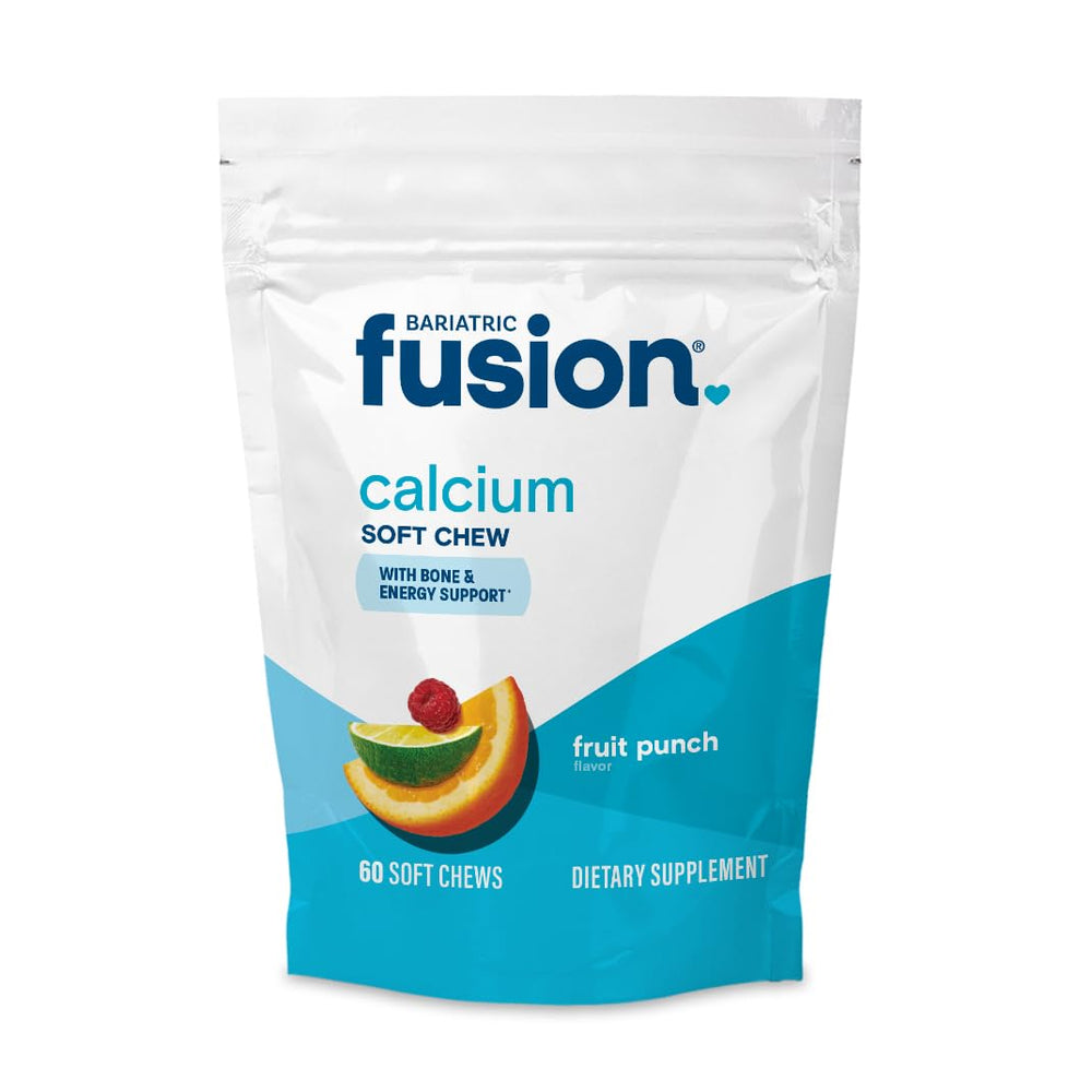 Bariatric Fusion frente del envase mostrando 60 unidades y etiqueta clara