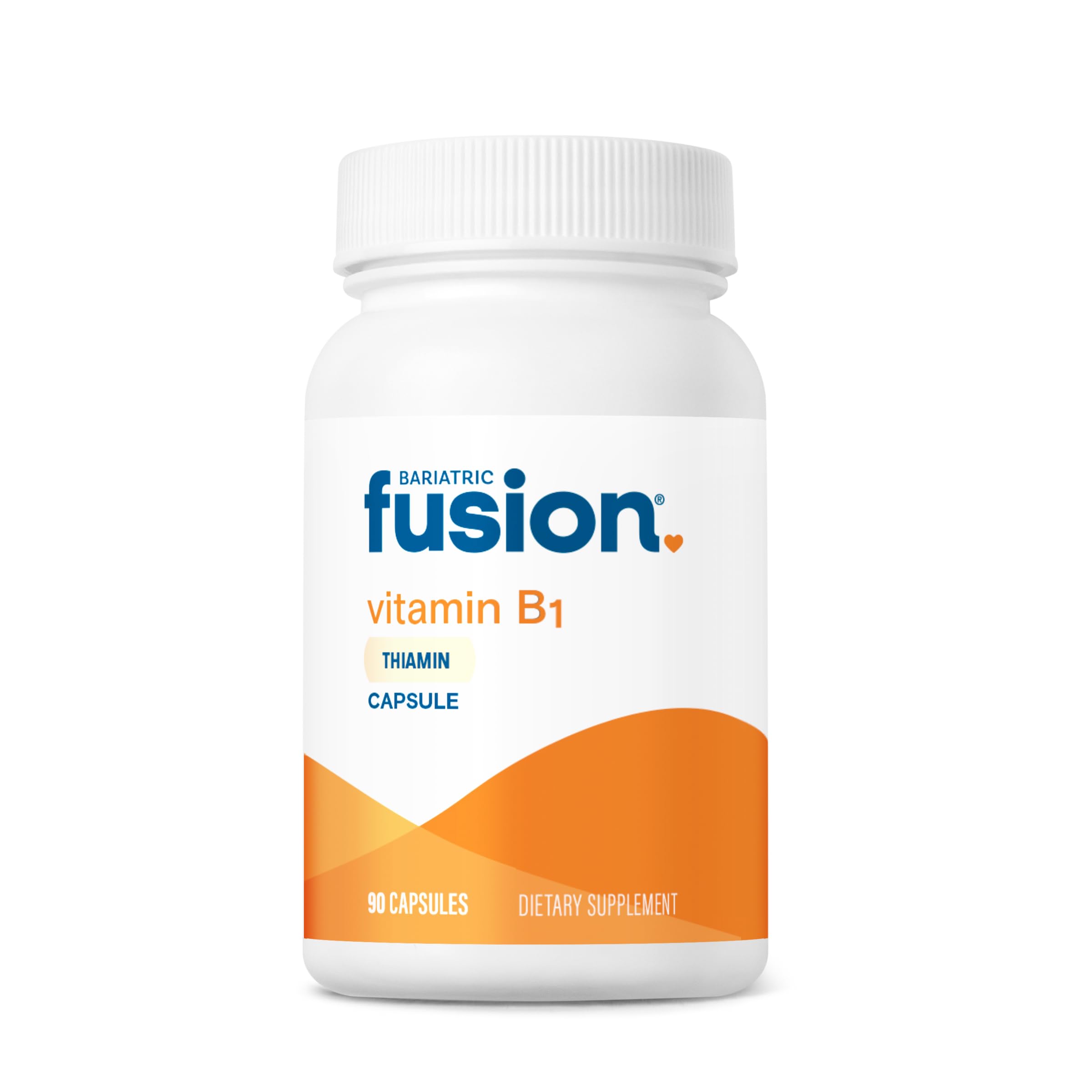 Bariatric Fusion envase frontal mostrando 90 cápsulas y marca, fácil identificación