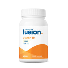 Bariatric Fusion envase frontal mostrando 90 cápsulas y marca, fácil identificación