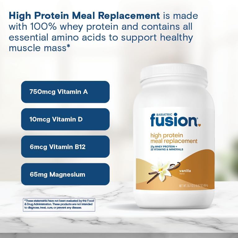 Bariatric Fusion ingredientes y sello made in USA confianza fabricante