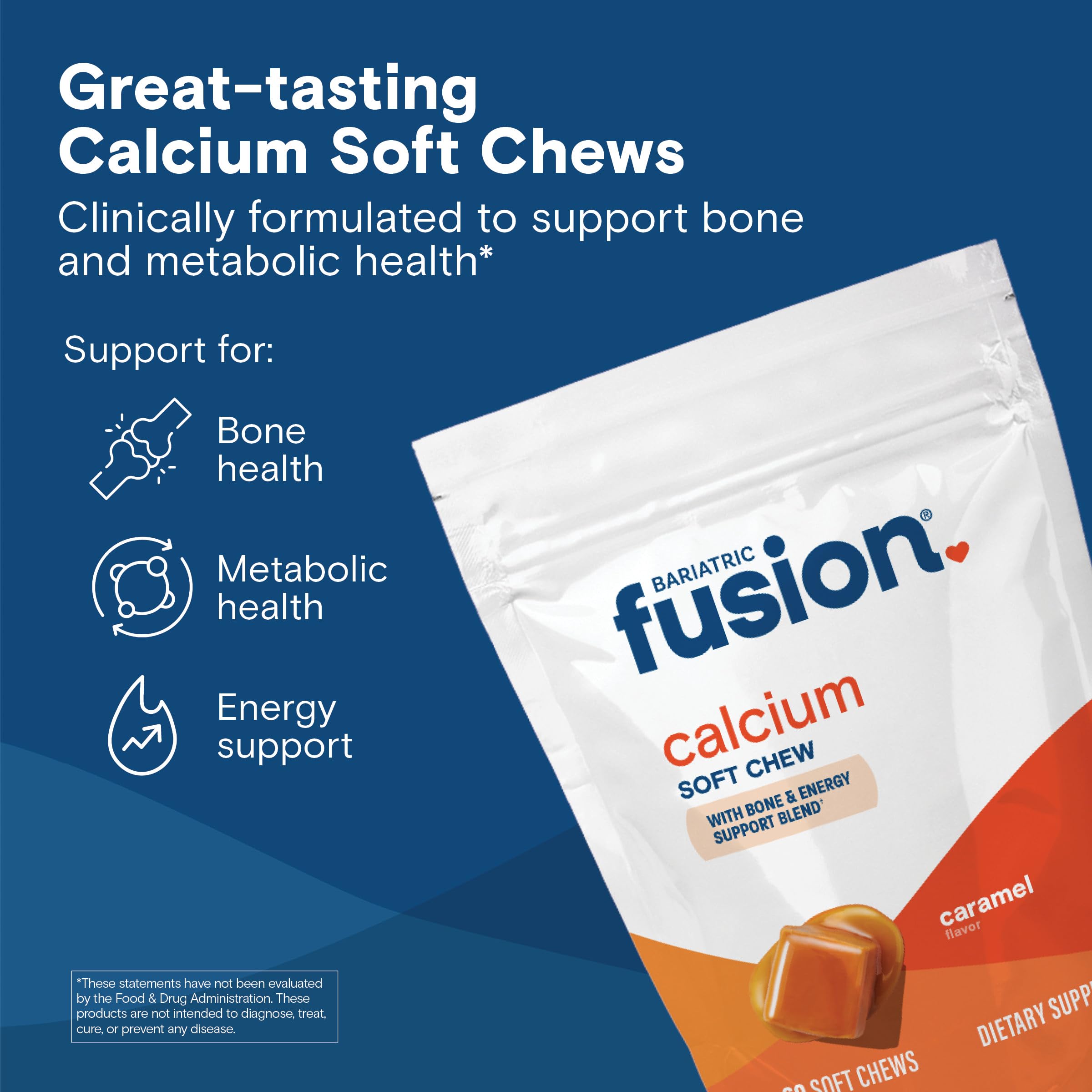 Bariatric Fusion masticable primer plano textura suave y agradable sabor