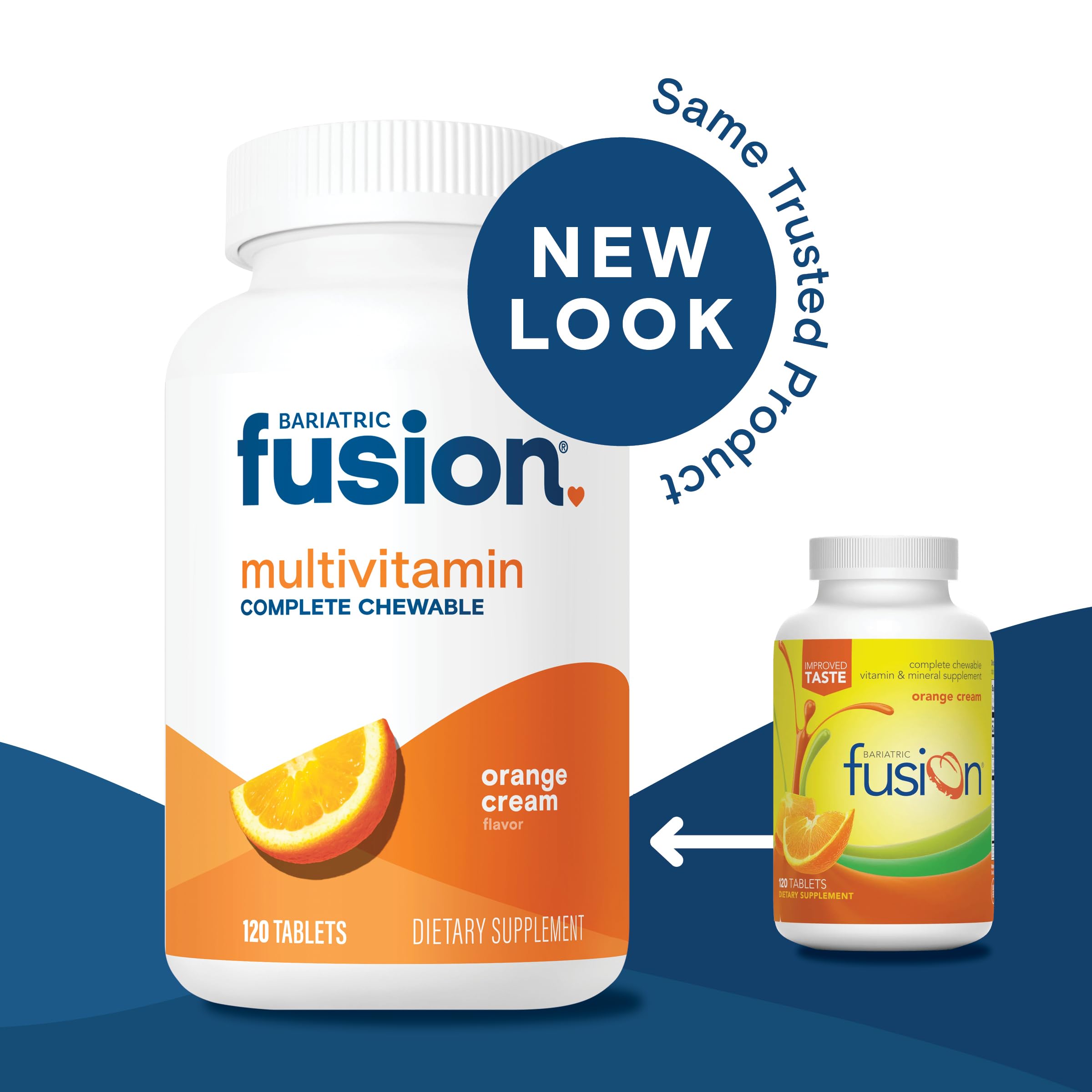 Bariatric Fusion acercamiento a naranja cremosa para mostrar sabor y palatabilidad