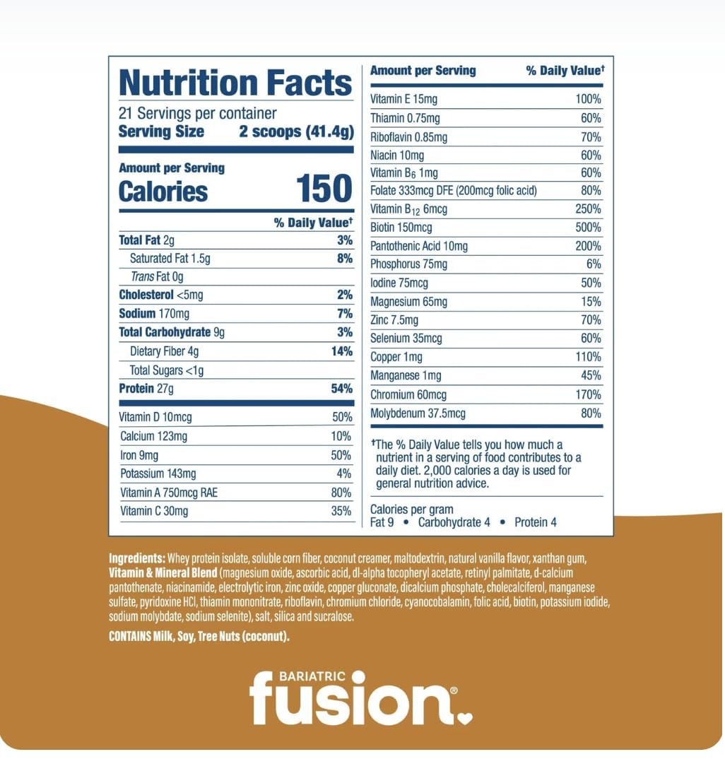 Bariatric Fusion cuchara medidora con porción exacta y control