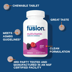 Bariatric Fusion tabletas junto a una moneda para ver tamaño y conveniencia