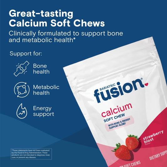 Bariatric Fusion textura cercana de masticable que resalta suavidad y fácil ingestión