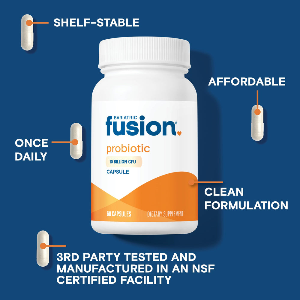 Bariatric Fusion detalle de la textura de la cápsula para confianza
