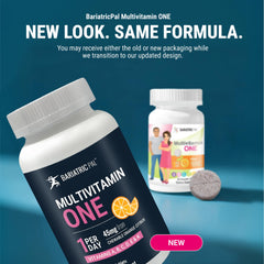 BariatricPal primer plano de la tableta masticable con textura y fácil ingestión